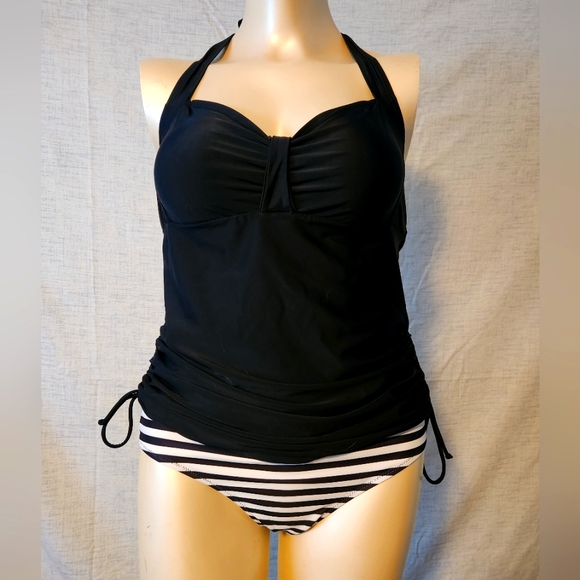 Other - Vintage style 2 piece swimsuit